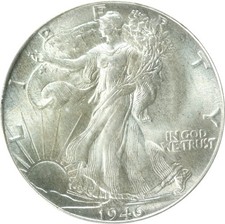 1946 D MS65 Walking Liberty Half Dollar PCGS 21035047