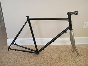 Fourche Avant Bianchi Cromo 1 - Vintage Années 90 - Pour Vélo Cyclocross Et Tourisme - Filetée 1 Pouce