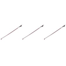 3 Pieces Rosewood Violin Part Accessories Bow for Fiddle Brazilwood Octagonal