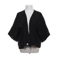 Sarah Santos, Wickelbluse, Größe: XXL, Grau, Leinen, Einfarbig, Damen #78v