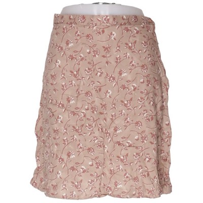 Extasis, Rock, Größe: 38, Beige, Viskose, Blumen, Damen #wGF