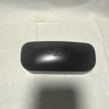 Coach new york.glasses case hard clamshell,color black,good condition,preowned
