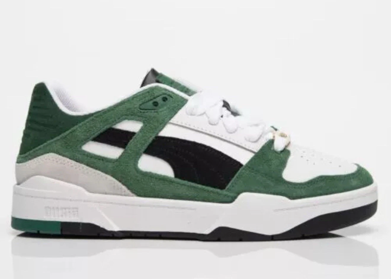 Puma Slipstream Trainers Men’s White Green Size UK 6 (RefE9)