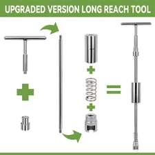 Car Body Door Dent Removal Puller Slide Hammer T bar Repair Tool Alloy