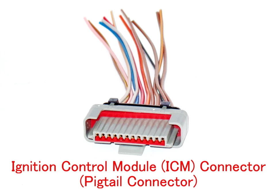Conector coleta módulo de control de encendido de 12 cables se adapta a Mercury S744 S-744 Foto 2 de 4