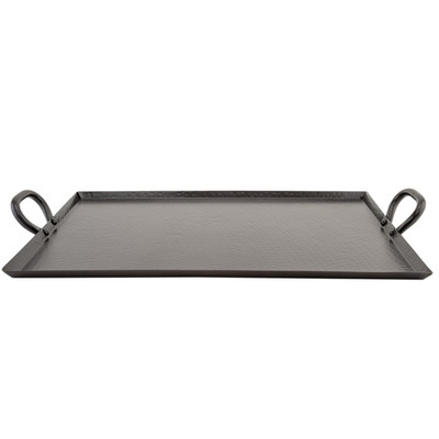 Get G.E.T. Sstpd-1915-Ant Heavy-Duty Metal Serving/Ottoman Tray Handles 19 X 15