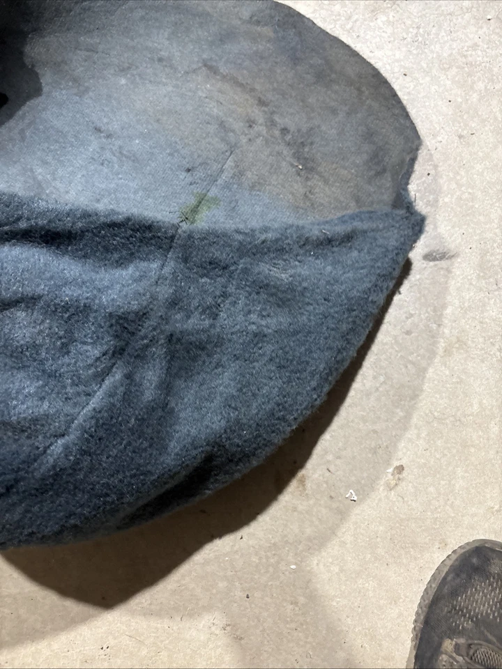 GMC Chevy 1994 furgoneta interior cubierta de neumático de repuesto azul  Foto 3 de 4