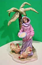 LENOX RENAISSANCE Nativity set INNKEEPER'S DAUGHTER sculpture NEW in BOX withCOA