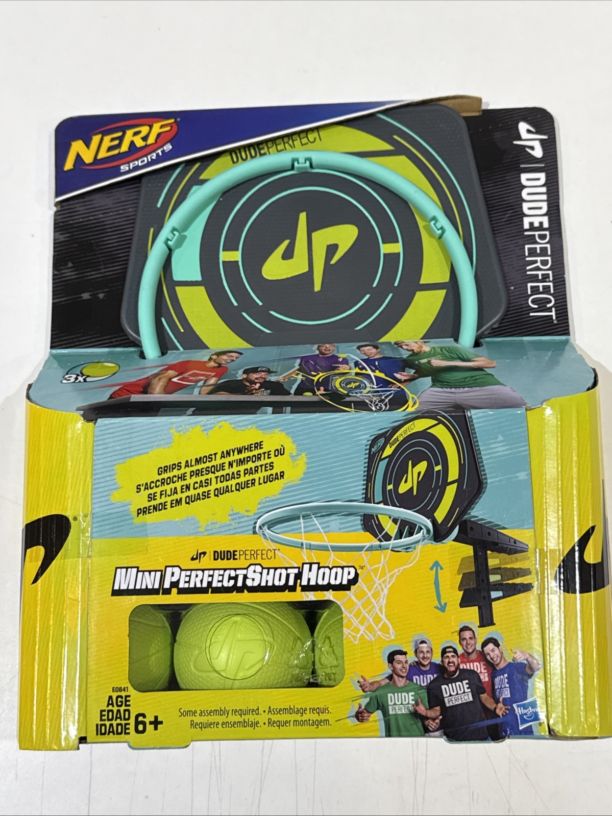 NEW 2017 NERF Sports Mini Perfect Shot Hoop Dude Perfect E08