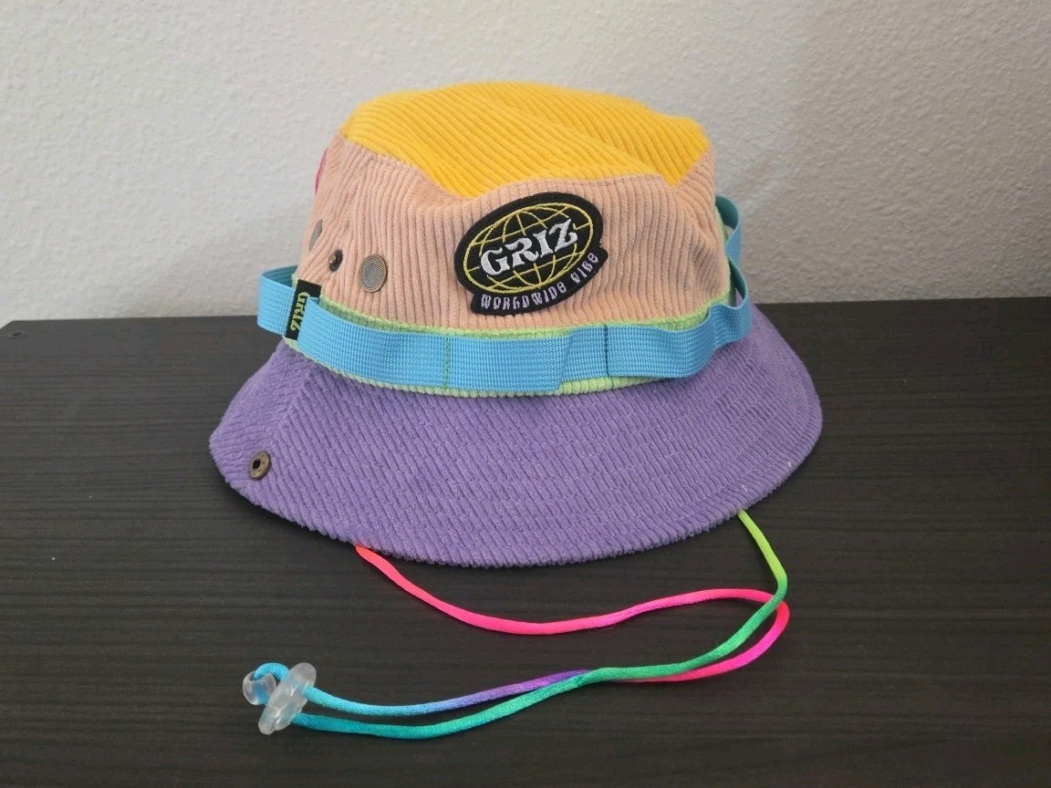GRiZ x Grassroots What The Funk Corduroy Boonie Hat Subtronics L