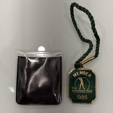 Member PGA European Tour 1986 Official Badge