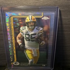 Tucker Kraft Pulsar Refractor #108 2025 Topps Chrome NFL Insert Packers
