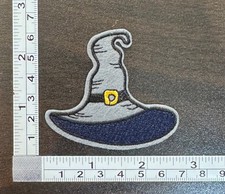 Witch's Hat Halloween Embroidered Iron On Patch