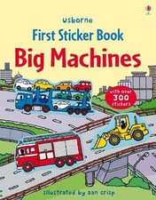 Big Machines Sticker Book Usborne First Sticker Books , Brooks 9781409524168 -