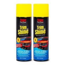 Trim Shine Restorer for Cars Black Plastic Vinyl Protectant Coating 12 oz