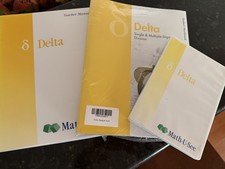 DELTA Math-U-See STUDENT TEXT Sealed, TM & DV...
