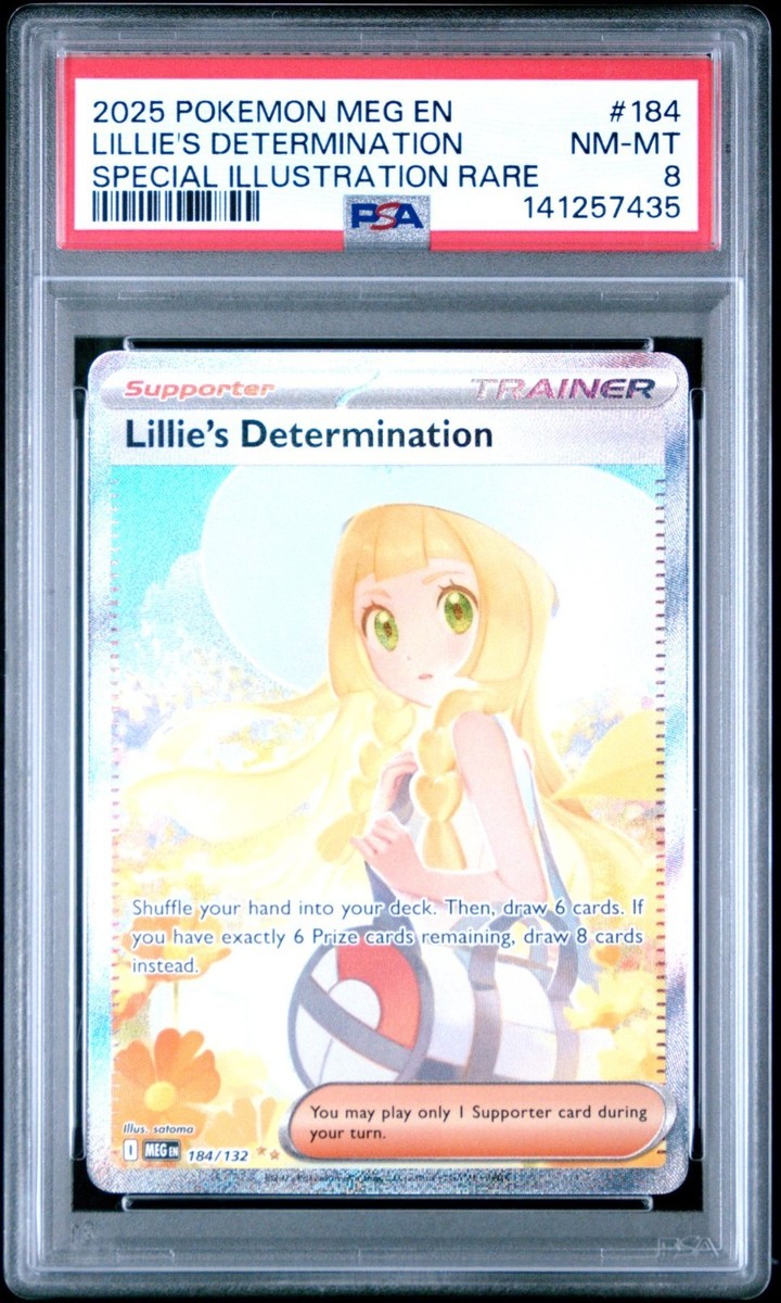 Lillie's Determination 184/132 Me01: Mega Evolution Holo for sale