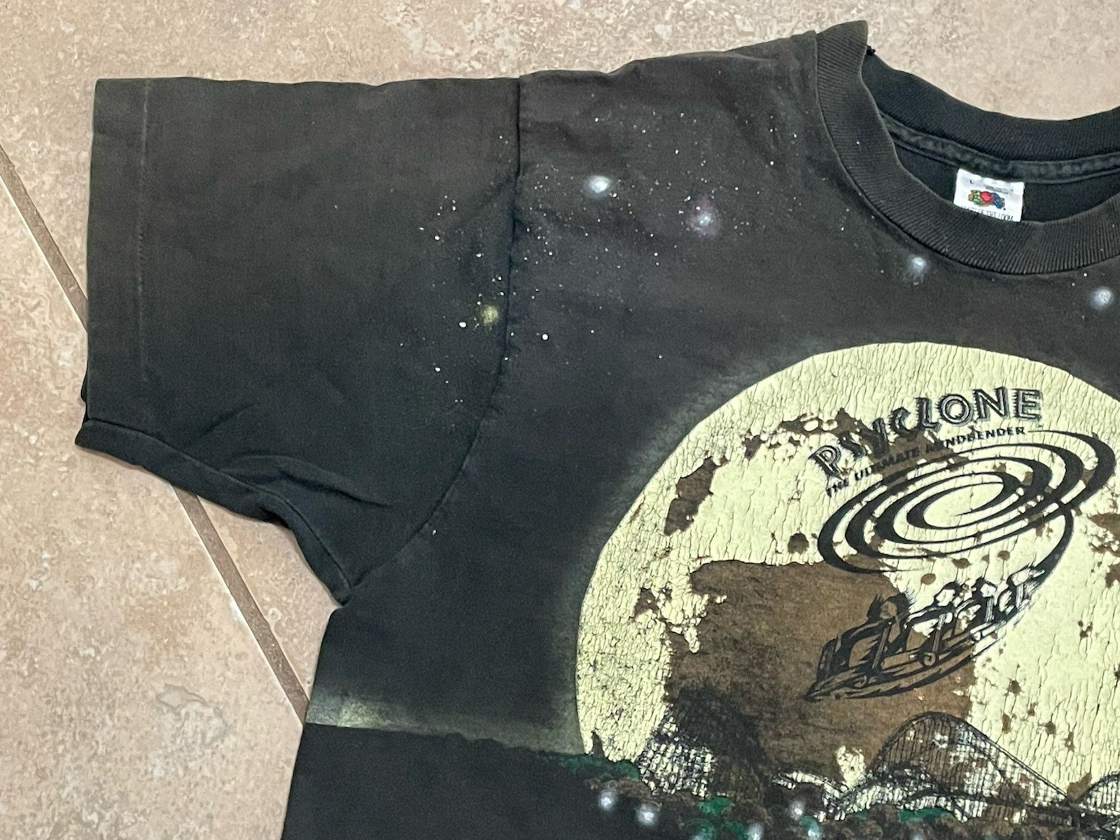 Vtg Psyclone Six Flags Magic Mountain Single Stit… - image 4