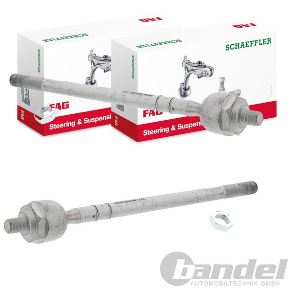 2X Schaeffler FAG Axialgelenk Spurstange Lenkung Passend FüR CitroËN C4-image