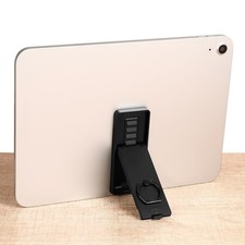 Ptwola Universal Tablet Ring Holder Black Tablet Stand Foldable Multi Angle T...