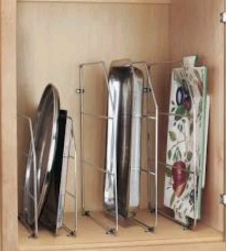 4- Lillian Vernon *NEW Cabinet, Tray Dividers 19" H by 12" D - Picture 3 of 3