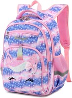 Schulrucksack MäDchen 21L Mit Laptopfach, Wasserabweisend, 6 Taschen, 16 Zoll