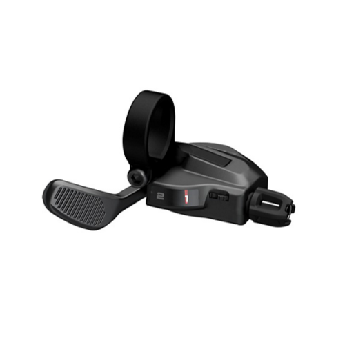 Shimano SL-U8000 2-Fach Schalthebel Links Schwarz Schelle Inkl. Schaltzug Cues-image