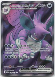 Team Rocket's Nidoking ex 216/182 Ultra Rare Holo Destined Rivals