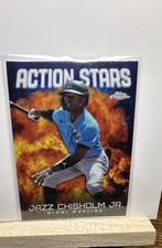 2023 Topps Chrome Update Series - Action Stars Jazz Chisholm #ASC-30