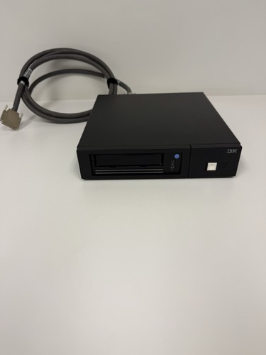IBM 23R9550 3580 H3L LTO-3 HH LVD External SCSI Tape Drive Ultrium 3 W/ Cord - Picture 2 of 24