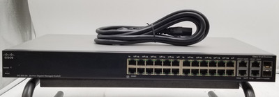 Cisco SG300-28 28 Port Gigabit Managed Ethernet Network Switch