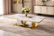 7Star LOUIS COFFEE TABLE WITH SINTERED STONE TOP