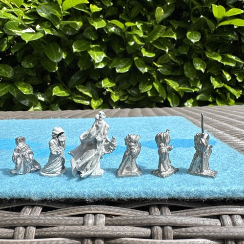 6 Nazgul Wraiths Figures job lot Lord Of The Rings Vintage Pre Slot Metal Wraith - Picture 2 of 8