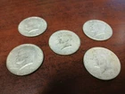 (5) 1968 / 1969  John F Kennedy Half Dollars 40%  Silver 50c