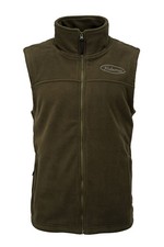 HUBERTUS Fleeceweste RHÖN oliv Herren Fleece Weste  Jagdweste Midlayer