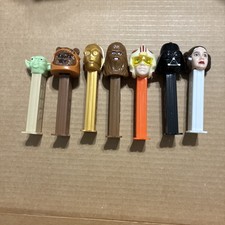 Pez Candy Dispensers Star Wars Lot Of 7