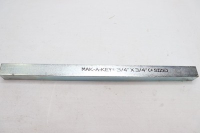 Mak-A-Key Key Stock Plain Undersize ASTM A484 416 Stainless Steel  