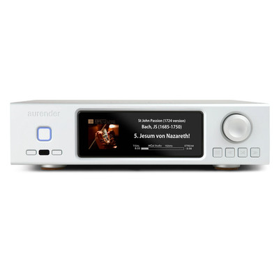 Aurender A1000 Network Player 4GB DRAM Dual Mono Audio (Silver