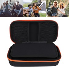 Wireless Microphone Case EVA Shell Zip Closure Portable Mic Storage Box