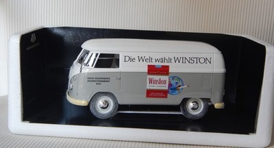 VW T1 mit Winston Zigaretten Werbung