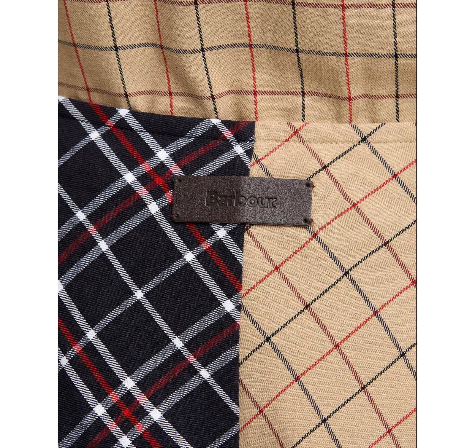 BARBOUR Womens Dalbury Tartan Midi Skirt LSK0147MI11 Multi Check Blue Beige image 5