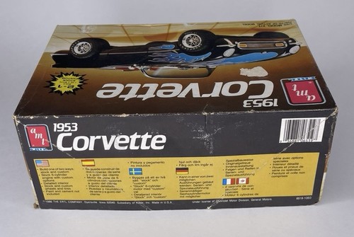 AMT/ERTL 1953 Chevrolet Corvette 2 In 1 Model Kit #6519 1:25 Scale - New OB - Picture 2 of 3