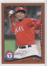 2014 Topps Hanger Pack Orange Alexi Ogando #422 9gj