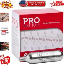 Portable 16g CO2 Canisters – Essential Bike Tire Inflation for Road & MTB