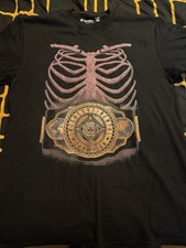 WWE Dominik Mysterio Rib Cage Champion T-Shirt - Mens Medium