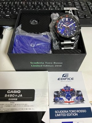 Casio Edifice Scuderia Toro Rosso Limited Edition Quartz Chronograph Watch