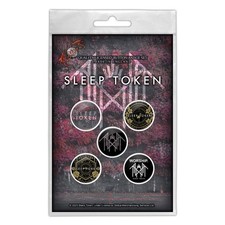 Sleep Token Even In Arcadia Button Badge Pack Size One Size