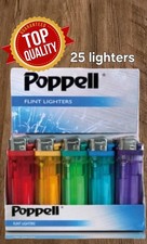 Poppell Flint Lighters, Bulk Pack 25