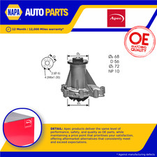 Bomba de agua compatible con refrigerante MERCEDES 350GD W463 3.4D 91 a 96 OM603.972 6052000120