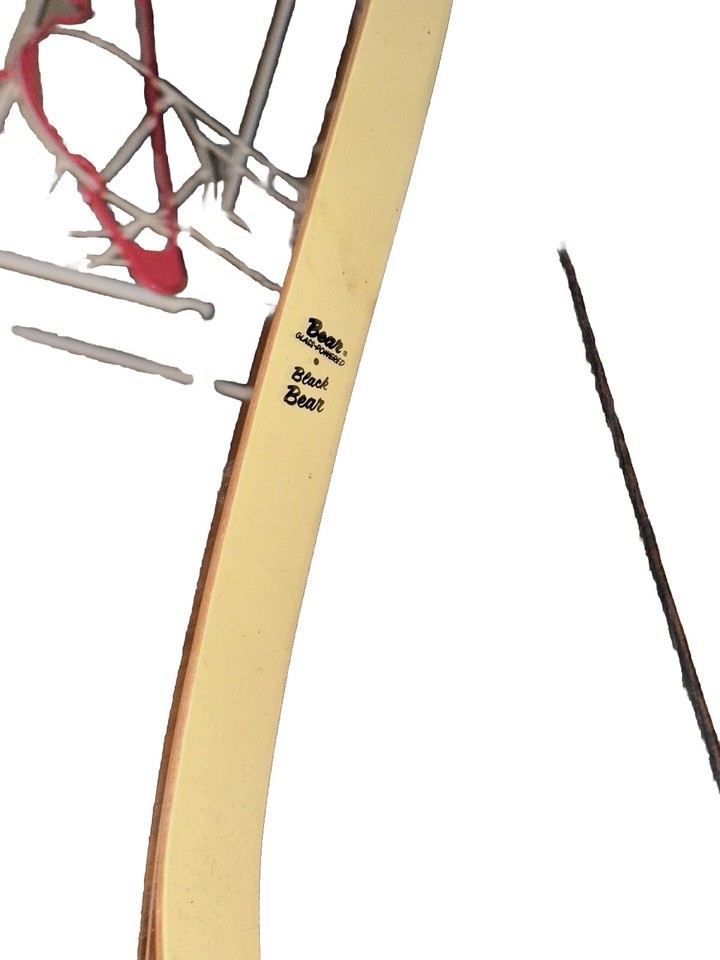 Corde D'arc Vintage Bear Archery 62 AMO – NOS (New Old Stock) – Pour Arc Classique